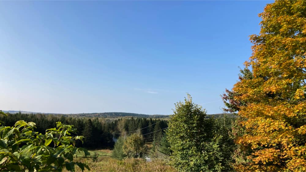 Fin d'été sur les Appalaches